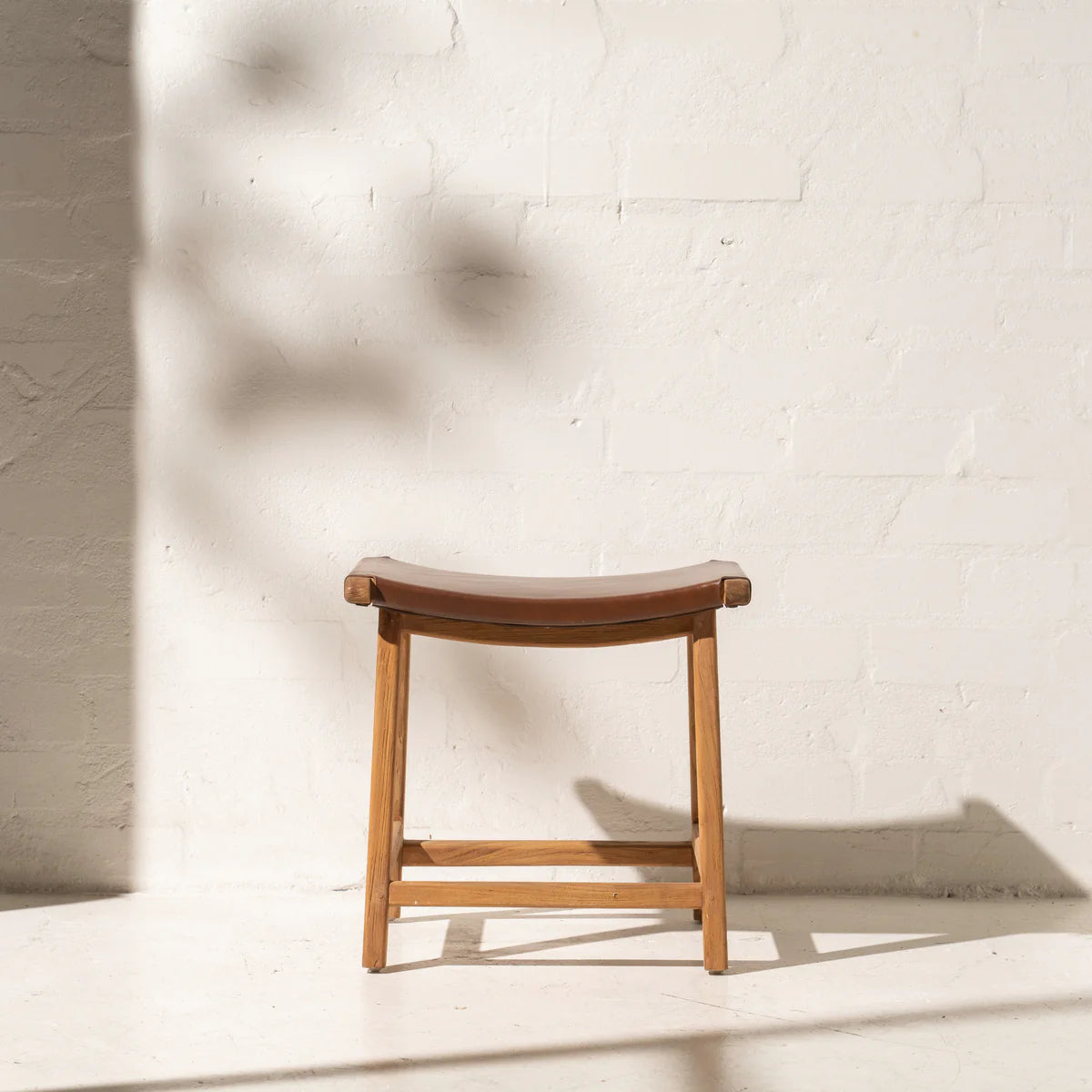 Leather Stool - Sarah Urban