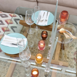 Chic Couple - Table Setting for Two - Sarah Urban