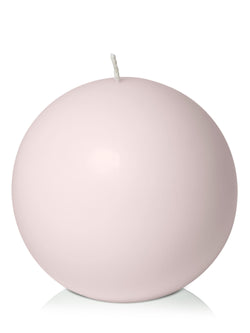 10cm Antique Pink Eco Ball Candle - Sarah Urban