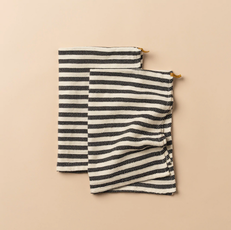 Candy Stripe Tea towel - set of 2 - Sarah Urban