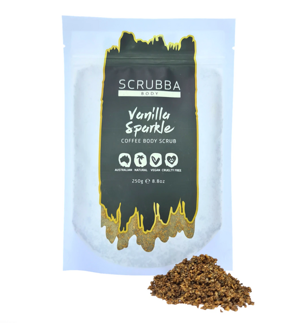 Vanilla Sparkle Coffee Body Scrub - Sarah Urban