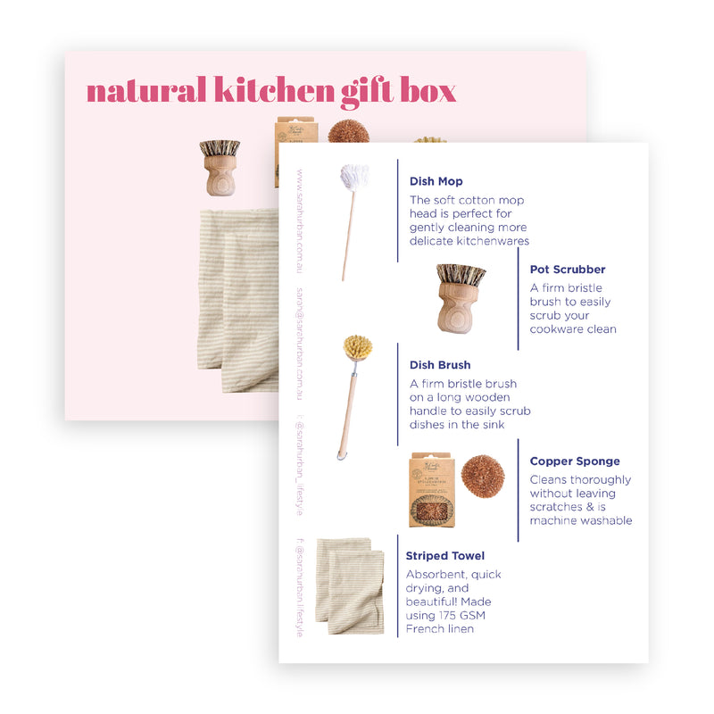 Natural Kitchen Gift Box - Sarah Urban